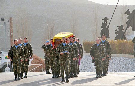 Un obús israelí impactó en la torre en la que hacía guardia el cabo español